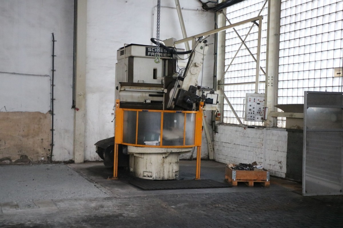 gebrauchte Metallbearbeitungsmaschinen Karusselldrehmaschine - Einständer SCHIESS-FRORIEP 14 DKE 125