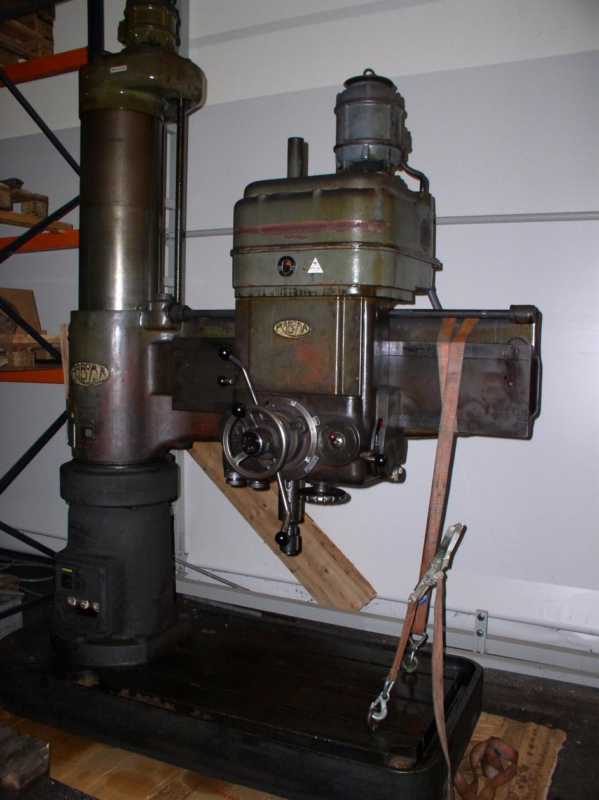 gebrauchte Metallbearbeitungsmaschinen Radialbohrmaschine RABOMA 12 UH 1250
