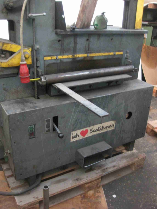 gebrauchte Metallbearbeitungsmaschinen Tafelschere - hydraulisch Scotchman 5075