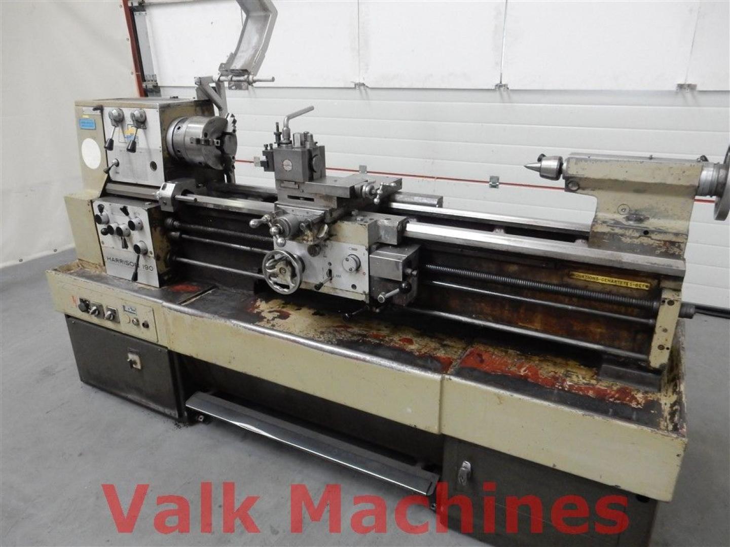 used Machines available immediately Center Lathe Harrison 190 x 1200 mm