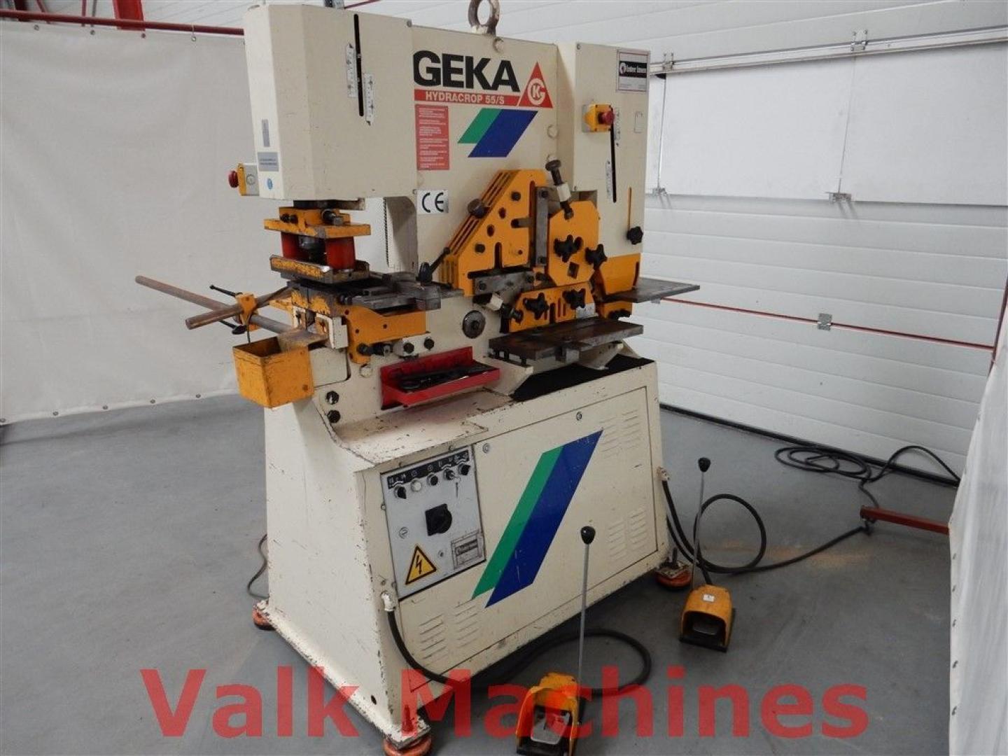 used Machines available immediately Section Shear - Combined Geka HYD55