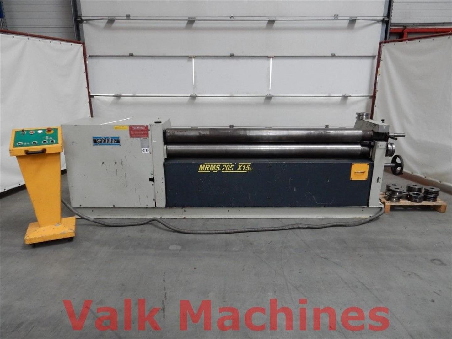 gebrauchte Maschinen sofort verfügbar Blechrundbiegemaschine - 3 Walzen SAHINLER MRM-S2050/150