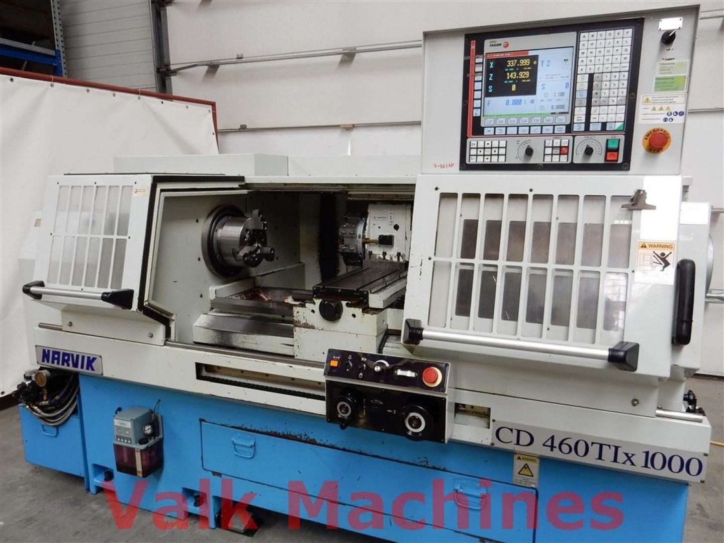 gebrauchte Metallbearbeitungsmaschinen Drehmaschine - zyklengesteuert Narvik CD 460TI
