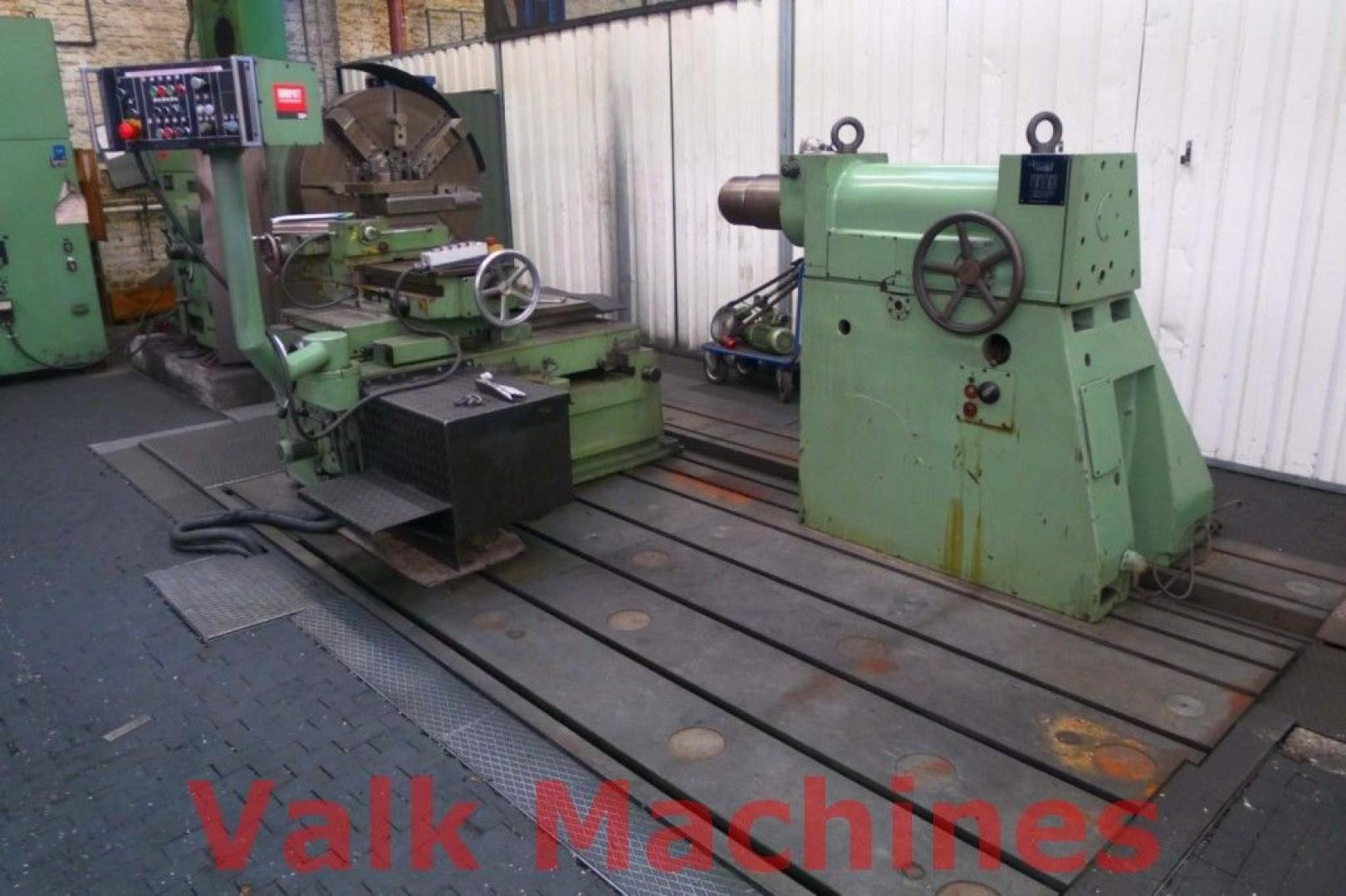 gebrauchte Metallbearbeitungsmaschinen Kopfdrehbank WMW-NILES DP1