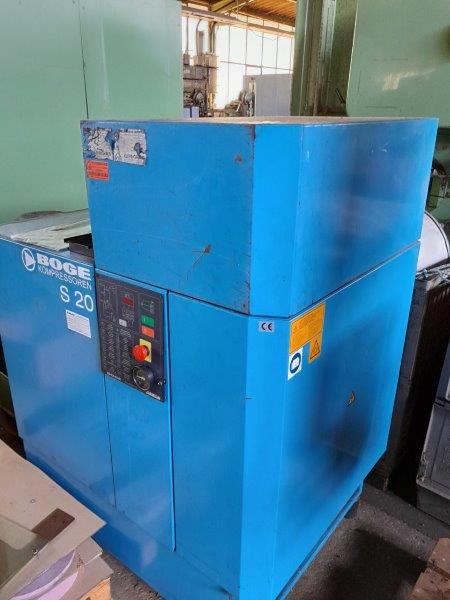 used Machines available immediately Compressor BOGE S 20