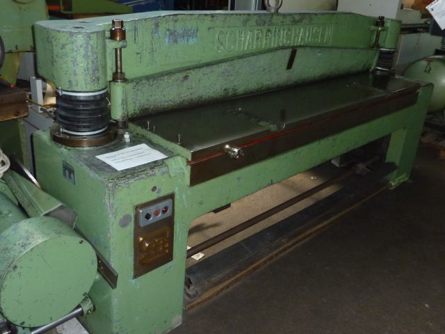 used Machines available immediately Plate Shear - Mechanical SCHARRINGHAUSEN HS/S
