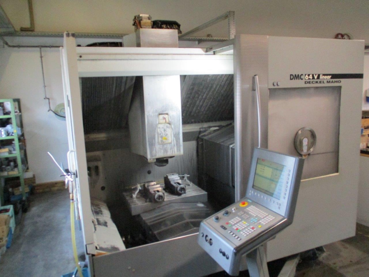 used Machines available immediately milling machining centers - vertical DECKEL MAHO DMC 64 V linear