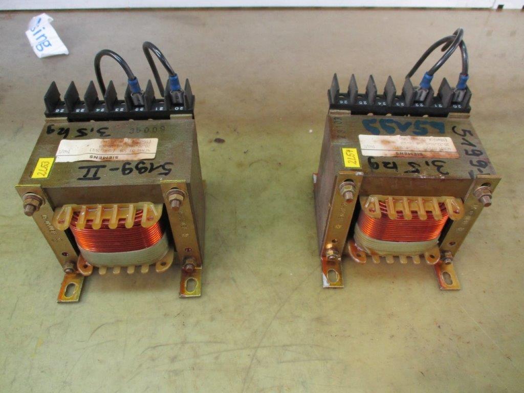 gebrauchte Maschinen sofort verfügbar Transformator SIEMENS 4EM51