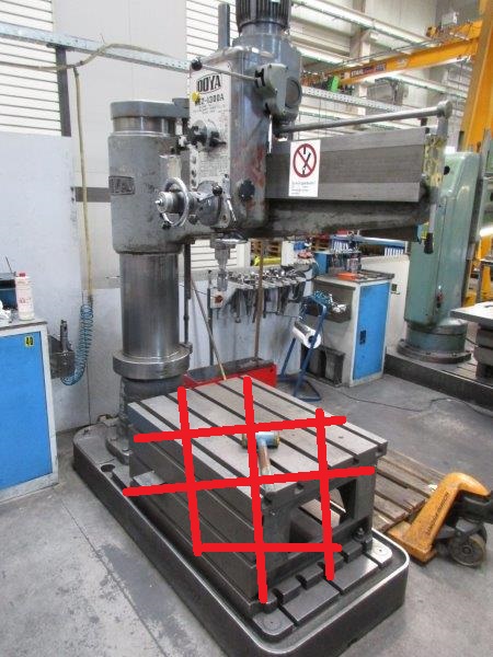 used Boring mills / Machining Centers / Drilling machines Radial Drilling Machine OOYA RE 2 - 1300 A