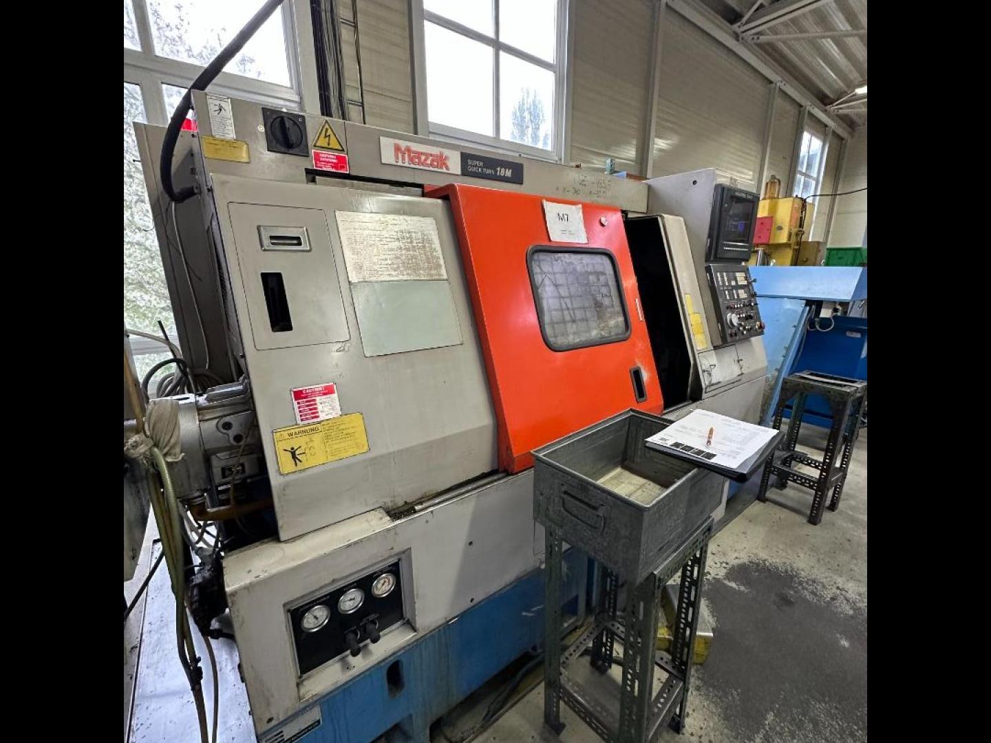gebrauchte Maschinen sofort verfügbar CNC Drehmaschine MAZAK SQT-18M CNC Drehmaschine