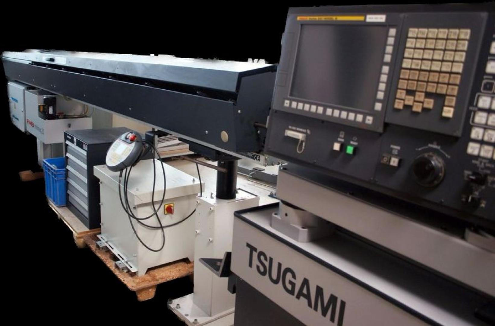gebrauchte Maschinen sofort verfügbar Langdrehautomat TSUGAMI HS2075AX