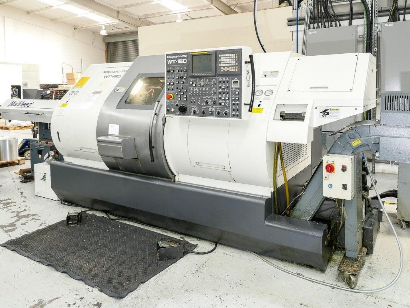 gebrauchte Maschinen sofort verfügbar CNC Drehmaschine NAKAMURA WT-150