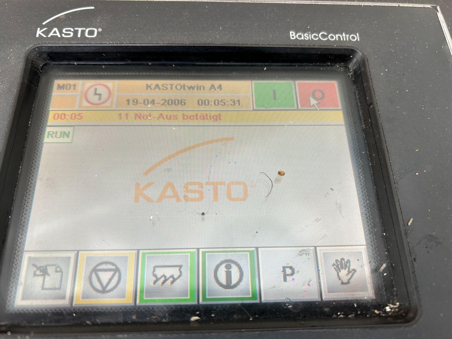 gebrauchte Maschinen sofort verfügbar Horizontal - Bandsägeautomat KASTO Twin A4