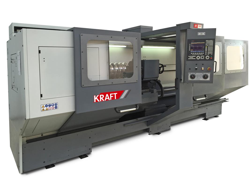 gebrauchte Drehmaschinen CNC Dreh- und Fräszentrum KRAFT (JAP) STH 500/3000 (C- und Y-Achse)