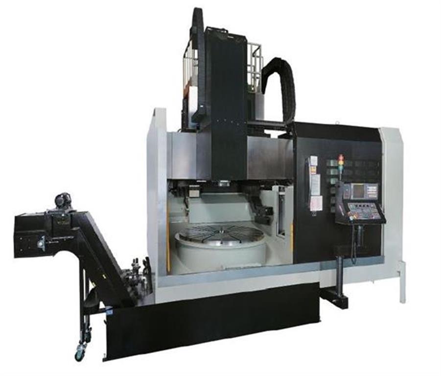 gebrauchte Drehmaschinen CNC-Karusselldrehmaschine - Einständer KRAFT YS-VL-3000