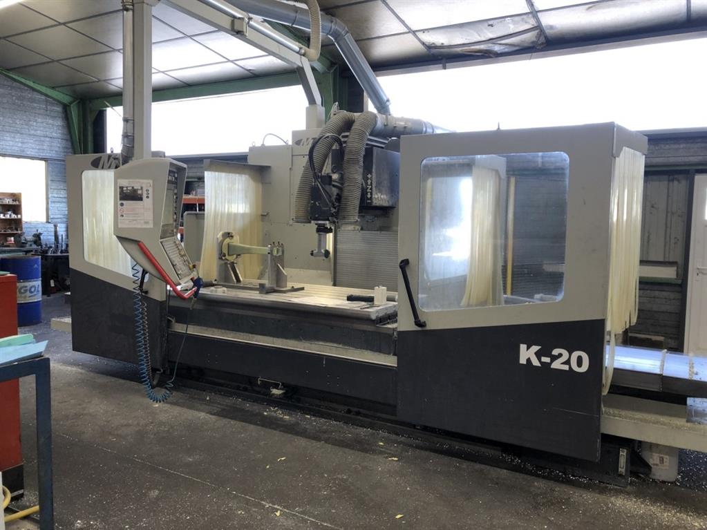 used Machines available immediately Bed Type Milling Machine - Universal MTE K20