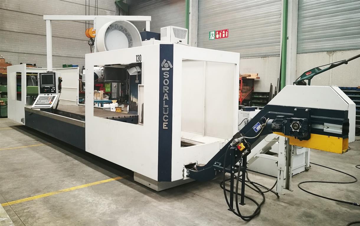 used Machines available immediately Bed Type Milling Machine - Universal Soraluce TA-35