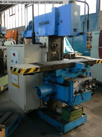 used Machines available immediately Knee-and-Column Milling Machine - univ. UNION-BIELEFELD USF 4