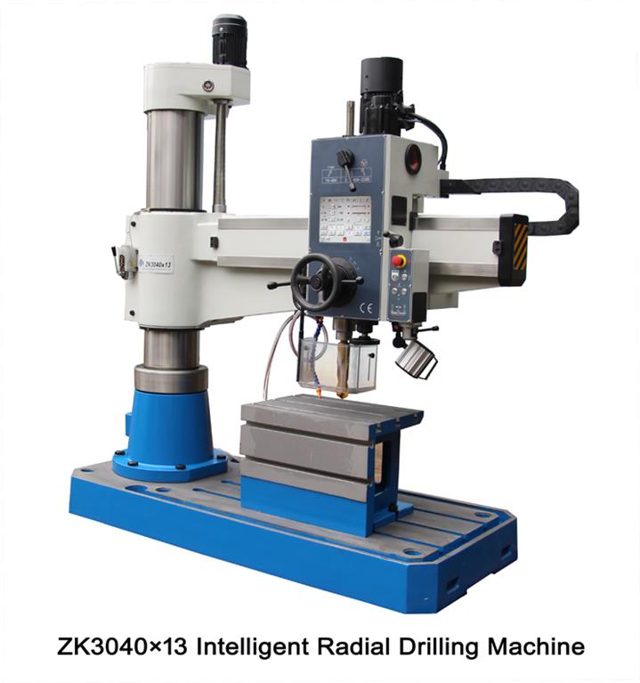 used Machines available immediately Radial Drilling Machine KRAFT (Sieg) ZB 40/50/60/70/80 m. Touchpane