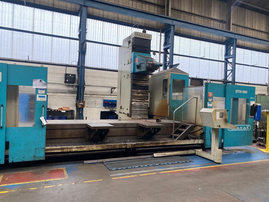 used Machines available immediately Travelling column milling machine Anayak HVM5000