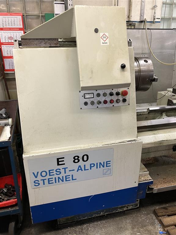 used Metal Processing CNC Lathe VOEST - ALPINE STEINEL E 80/3