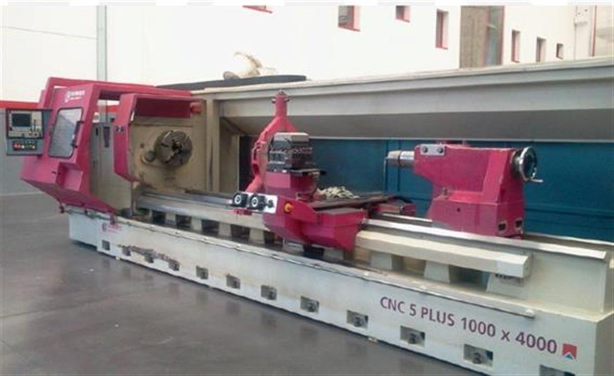 gebrauchte Metallbearbeitungsmaschinen CNC Drehmaschine GEMINIS A1000 / G4 CNC m. C-Achse