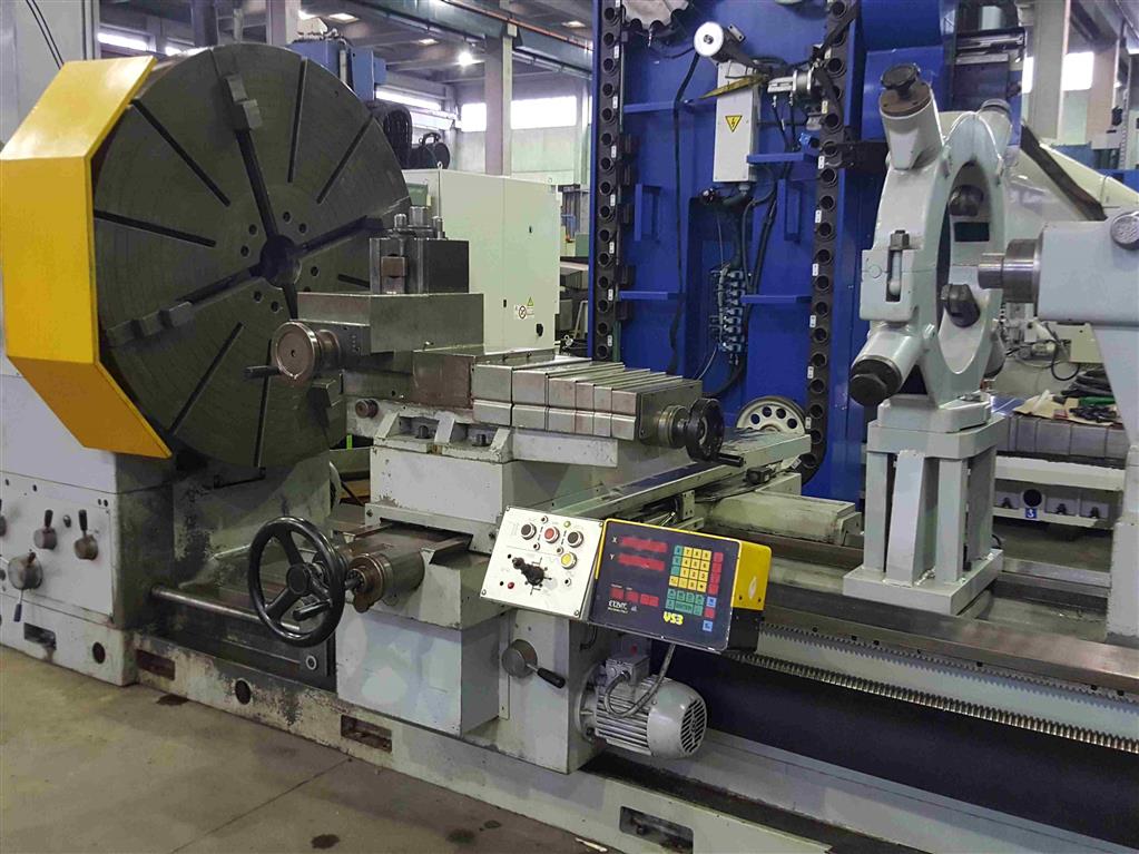 gebrauchte Metallbearbeitungsmaschinen Schwerdrehmaschine MUM 800x3000